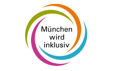 Logo München wird inklusiv, Aktionsplan für inklusives Gemeinwesen